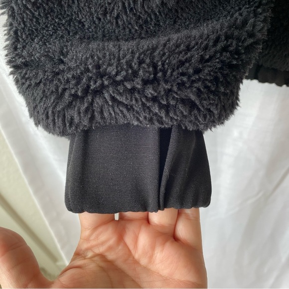 Varley Appleton Sweat Sherpa Pullover Half Zip Black Women’s XSmall - Picture 10 of 15